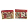Image 1 : A Pair of Mickey Mouse House & Train Station Cardboard Cut-outs.
