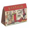 Image 8 : A Pair of Mickey Mouse House & Train Station Cardboard Cut-outs.