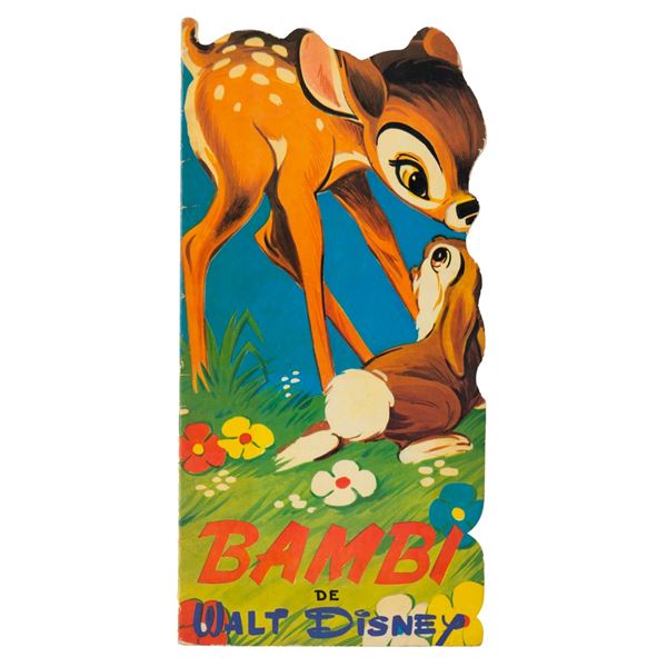 A French Bambi de Walt Disney Book.