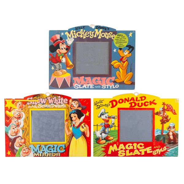 A Collection of Disney Magic Slates.