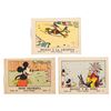 Image 8 : A Collection of Disney Mini-Comic Books and Sunday Pages.