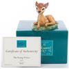 Image 1 : A WDCC Bambi “The Young Prince" Figurine.