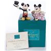 Image 1 : A WDCC Mickey and Minnie Figurine Set.