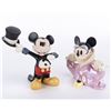 Image 2 : A WDCC Mickey and Minnie Figurine Set.