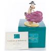 Image 1 : A WDCC Clarabelle Cow “Give a Cheer" Figurine.