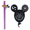 Image 1 : A Tokyo Disney Halloween Coaster and Straw.