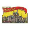 Image 1 : A Reproduction “We Visited Disneyland" Sticker.