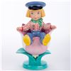 Image 2 : A WDCC It's A Small World “Boy with Tulip" Figurine.