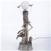 Image 2 : A "Nightmare Before Christmas" Pewter Desk Lamp.