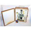 Image 1 : 1950’S MICROSCOPE SET IN WOODEN BOX