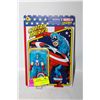 Image 1 : KENNER CAPTAIN AMERICA FIGURE ON CARD