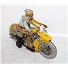 Image 1 : 1950S MARX TIN POLICE MOTORCYCLE W SIREN