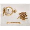 Image 1 : 1960 LE JOUR GOLD PLATE MECHANICAL POCKET WATCH