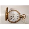 Image 1 : ANTIQUE GOLD FILL HUNTER CASE ELGIN POCKET WATCH