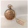 Image 2 : ANTIQUE GOLD FILL HUNTER CASE ELGIN POCKET WATCH