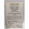 Image 2 : 1960S GORDIE HOWE AUTOGRAPHED EATONS PROMO CARD