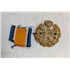 Image 1 : WW1 RAFC CAP BADGE
