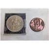 Image 2 : PAIR 1953 QUEEN ELIZABETH CORONATION COINS