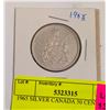 Image 1 : 1965 SILVER CANADA 50 CENT COIN
