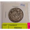 Image 1 : 1944 SILVER CANADA 50 CENT COIN