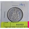 Image 1 : 1963 SILVER CANADA 50 CENT COIN