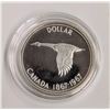 Image 1 : 1967 UNCIRC SILVER CANADA DOLLAR COIN