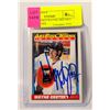 Image 1 : AUTOGRAPHED WAYNE GRETZKY HOCKEY CARD