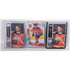 Image 1 : 3 ASSORTED CONNOR MCDAVID HOCKEY CARDS