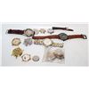Image 1 : LARGE LOT ASSORTED WRIST WATCHES AS IS