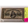 Image 1 : DOMINION OF CANADA SHIN PLASTER BANK NOTE