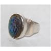 Image 1 : 925 SILVER RING WITH MOONSTONE SZ 6.5