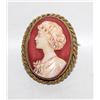 Image 1 : VINTAGE CAMEO BROOCH PIN