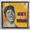 Image 1 : HERES LITTLE RICHARD FIRST LP FRAMED