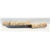 Image 1 : 1800S JAPANESE BONE CARVED TANTO SWORD