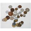Image 1 : LOT ASSORTED VINTAGE FOREIGN WORLD COINS