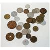 Image 1 : LOT ASSORTED VINTAGE FOREIGN WORLD COINS