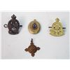 Image 1 : WW2 CANADIAN CAP BADGES & LOCKET