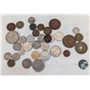 Image 1 : LOT ASSORTED VINTAGE FOREIGN WORLD COINS