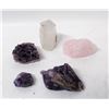 Image 1 : LOT OF AMETHYST AND CRYSTALS