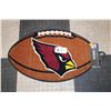 Image 1 : 30.5" X 21.5" OVAL ARIZONA CARDINALS MAT