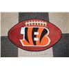 Image 1 : 30.5" X 21.5" OVAL CINCINNATI BENGALS MAT