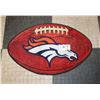 Image 1 : 30.5" X 21.5" OVAL DENVER BRONCOS MAT