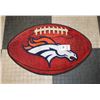 Image 1 : 30.5" X 21.5" OVAL DENVER BRONCOS MAT