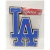 Image 1 : 13" X18" LOS ANGELES DODGERS FOAM WALL SIGN