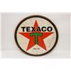 Image 1 : 12" ROUND TEXACO SIGN