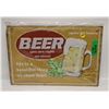 Image 1 : 16X11" BEER SIGN