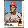 Image 1 : 1973 O-PEE-CHEE BOB GIBSON (HOF)