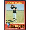 Image 1 : 1971 TOPPS GEORGE BLANDA (HOF)