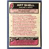 Image 2 : 1977 TOPPS ART SHELL (HOF)