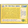 Image 2 : 1982 TOPPS ED 'TOO' TALL' JONES